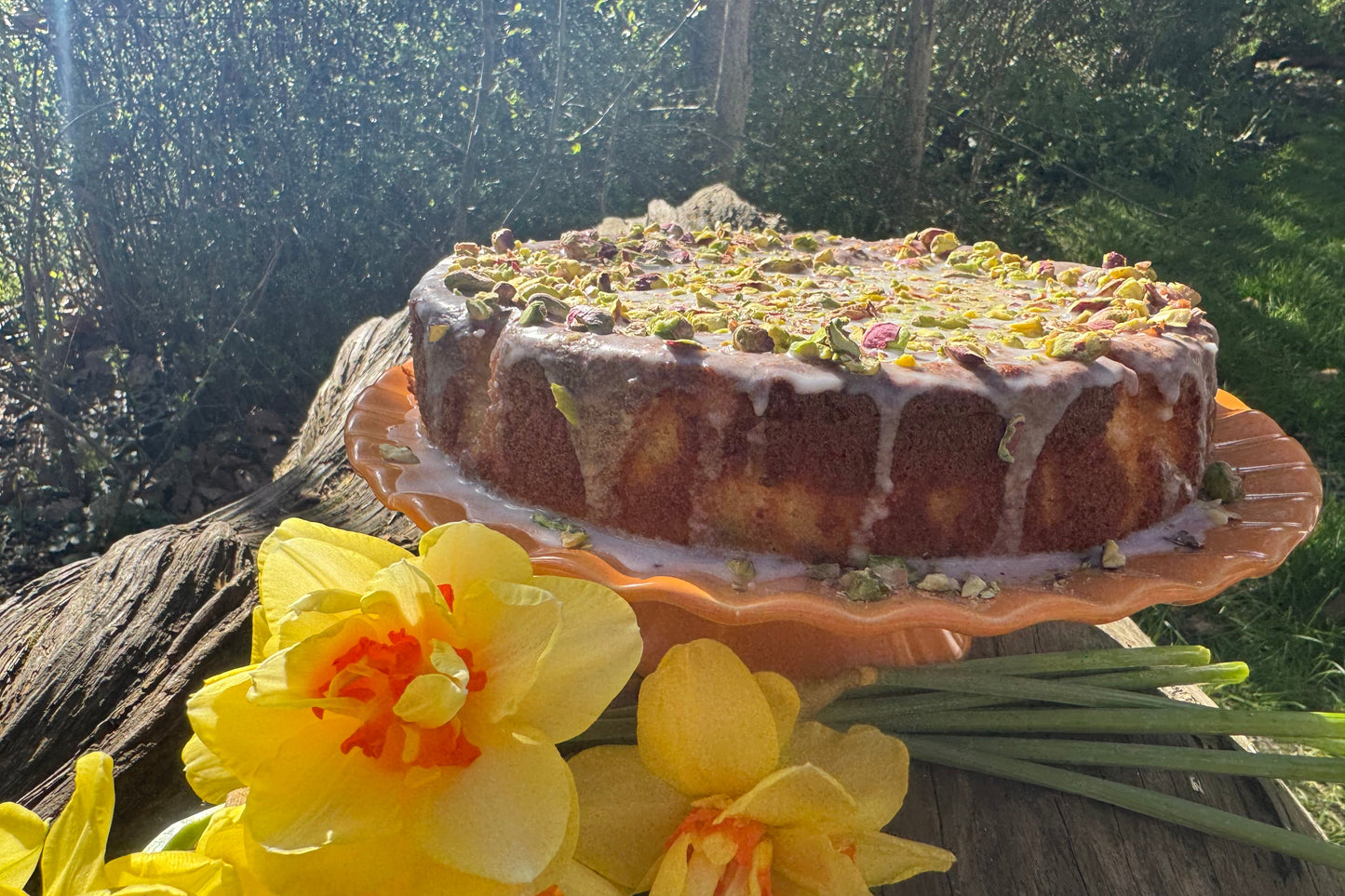 Pistachio & Orange Cake